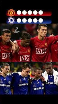 🔴 Manchester United VS Chelsea 🔵 Champions League Final (2007/08) 💥 (Penalty shoot-out)