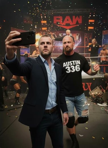 POV: WrestleMania Chaos… but Make It a Selfie 🤳🔥