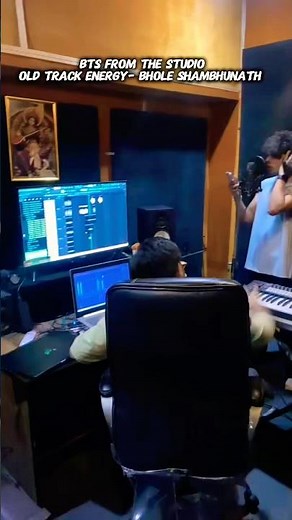 Bts from the studio 🎵 #behind thescenes nd