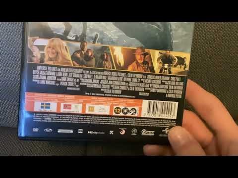Jurassic World Dominion DVD nordic retail unboxing