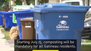 Gatineau went dumpster diving to show you how much compost and recyclable materials are thrown into the garbage. www.cbc.ca/1.4736805 | CBC Ottawa