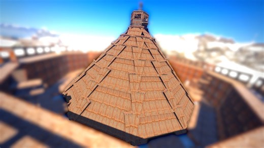 Solo Raiding a Huge Armored Volcano Base Build!