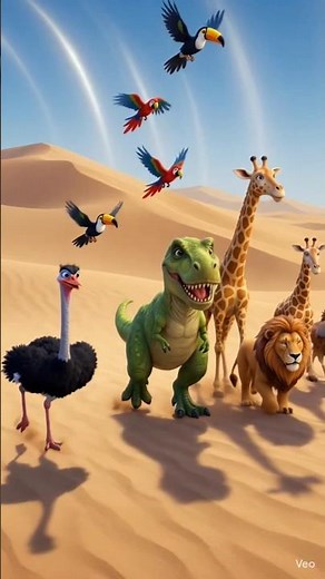 Amazing Animal Adventure in the Jungle | 3D Animated Story for Kids 🌿