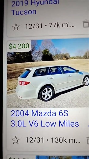 2004 Mazda 6 130k 4,200 nice car