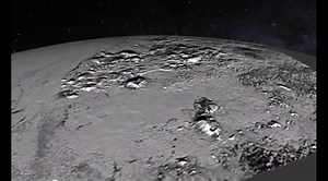 WATCH: Fly Over Pluto's Mountains In Latest NASA Release