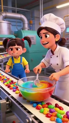 Title (Max 70 Characters): Discover the Magic! Why the Little Girl Visited the Candy Facto