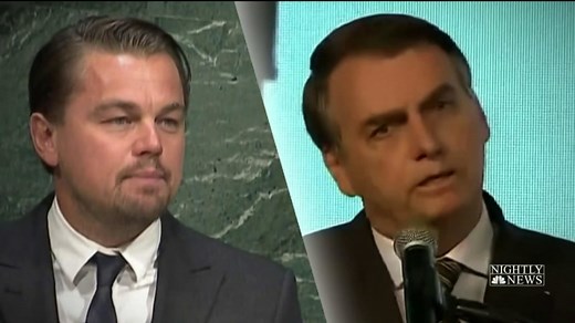 Leonardo DiCaprio responds to Brazilian president’s Amazon fires accusation