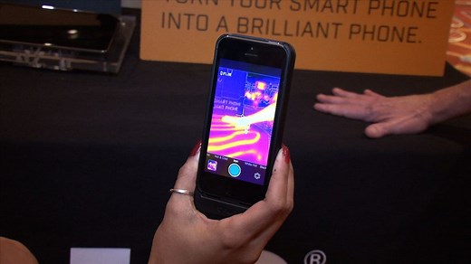 Flir One's personal thermal imaging camera - Video