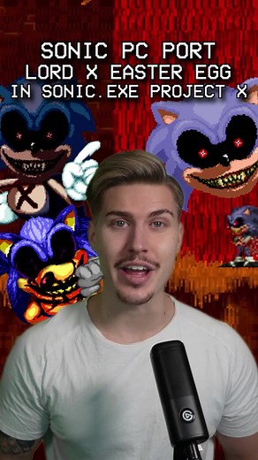 Sonic.exe PC Port Lord X Easter Egg in Sonic.exe Project X