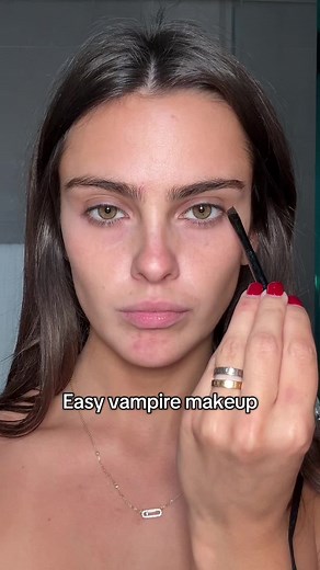 Easy Vampire Makeup Tutorial for Halloween
