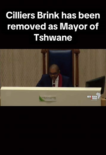 Cilliers Brink Voted Out as Tshwane Mayor - Breaking News