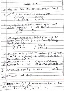 An electron is placed between two parallel plates connected to ... | Filo