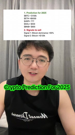 Crypto Prediction for 2025 #xrp #BTC #ripple #eth #solana #sol #bnb #binance #bitcoin