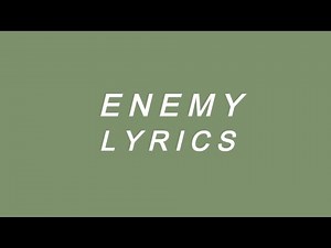 Oliver Tree & Whethan - Enemy // lyrics