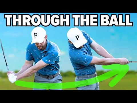 How to Swing Through The Golf Ball - Easy Method