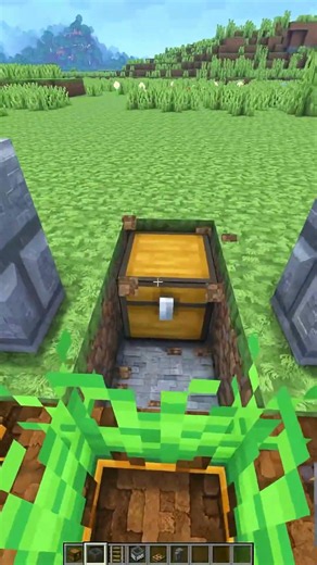 Easy Automatically Crop Farm🥕 #minecrafttutorial