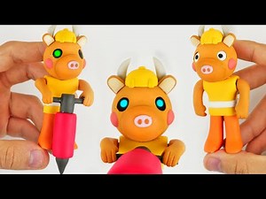 ROBLOX PIGGY: BILLY ✔POLIMER CLAY TUTORIAL