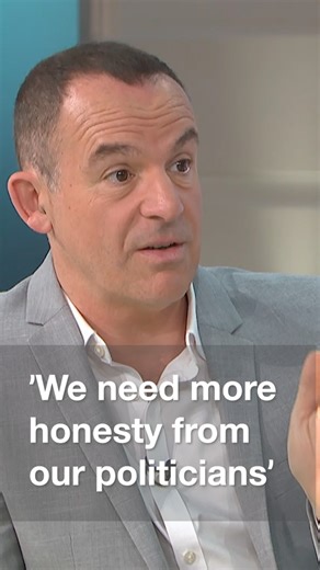 Martin Lewis on Good Morning Britain… we need more honesty from politicians | Martin Lewis