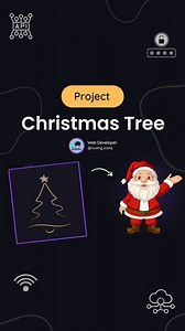 37K views · 33 reactions | Merry Christmas Tree Animation Using HTML...