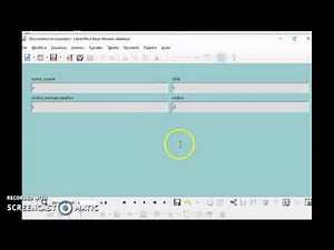 Formulari con LibreOffice Base