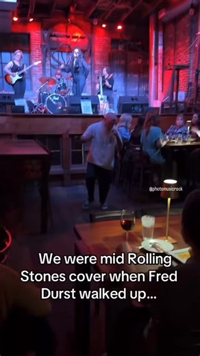Limp Bizkit’s Fred Durst spotted dancing while cover band performed 'Rolling Stones' songs!