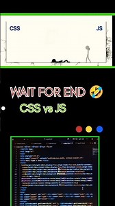 #coding CSS #vs JS fight 🔥🤣🤣