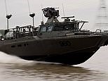 Saab's new combat boat makes debut touring London's River Thames