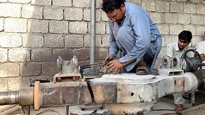 1.7M views · 10K reactions | How Priceless Engineering Repaired A Broken axle tube Rebuild Most Reliable process R | My Idea | Facebook