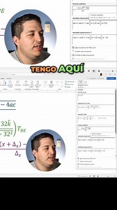 2.5K views · 66 reactions | Escribir Ecuaciones en Word como un EXPERTO en 1 Minuto ¿Cómo escribir ecuaciones en Word paso a paso facilmente? ¡Aprende a insertar ecuaciones fácilmente en Word! En este video, axel contreras te guiará a través de un proceso simple y directo para que puedas agregar ecuaciones pre-hechas a tus documentos. ¡No te lo pierdas y mejora tus habilidades de edición hoy mismo! #InsertarEcuaciones #Word #TutorialesDeWord #AprendeWord | Axel Contreras | Facebook