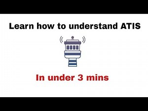 How to Listen to an ATIS and How to understand it | Explained in 3 mins