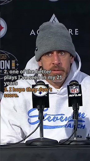 Aaron Rodgers highlights you must see