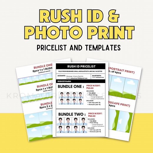 Affordable RUSH ID and Photo Print Business Bundle | Lifetime Access