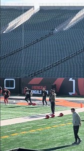 Bengals first and second year players inside Paycor Tuesday