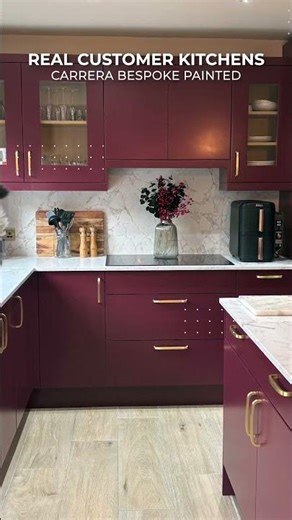 Carrera Bespoke Painted Modern Kitchen - 4364 - DIY Kitchens