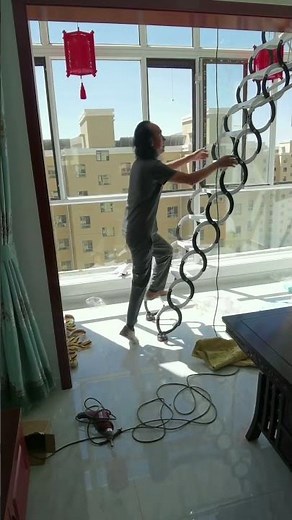 Successful installation of the electric attic ladder #atticladder