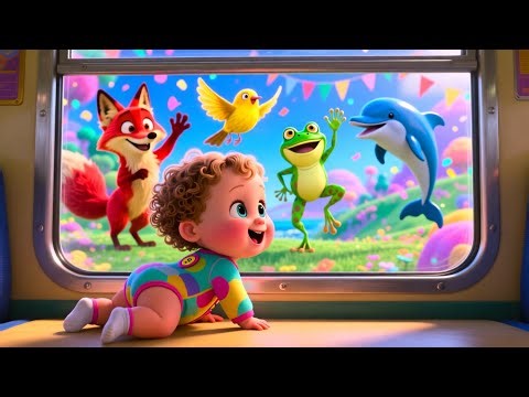 Train Song of Colors | Nursery Rhyme Song for Kids