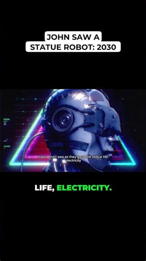John Saw a Statue Robot in Revelation