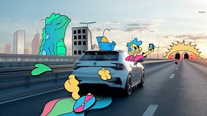 Road Trip Adventure: A Live-Action and Animated Journey