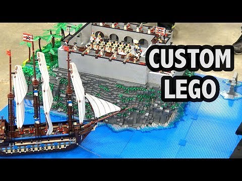 LEGO Pirates of the Caribbean Islands | Brickworld Indy 2018