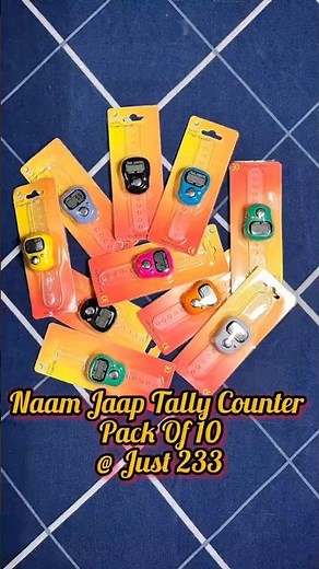 Naam Jaap Counter| Tally Counter| 5-Digit Multicoloured Number Clicker| #unboxing #review