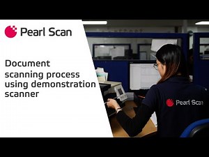 Document Scanning Process Demonstration