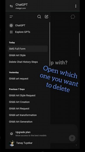 Delete Specific Chat in ChatGPT – Here’s How!