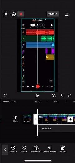 HOW TO SPEED UP + SLOW DOWN SONGS ON BANDLAB! #bandlab #music #shorts