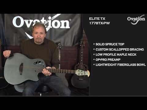 Ovation Guitars New TX Series Features