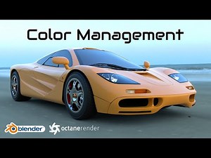 Blender Octane Render Tutorial | Color Management
