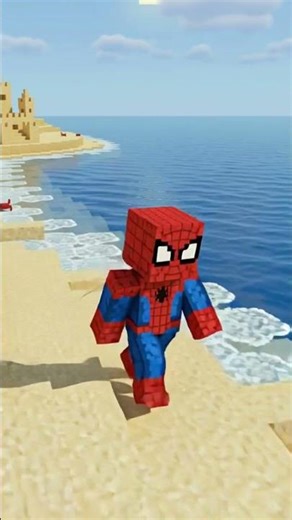 Funny Minecraft Spiderman Walking Story Hilarious Pixel Adventures!