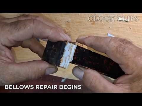 Snow White Cuckoo Clock Restoration | Preparing the Bellows for Repair – Part 4