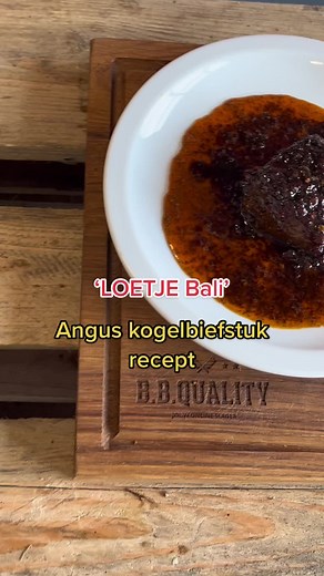 Authentic LOETJE Bali Recipe: Angus Kogelbiefstuk Cooking Guide