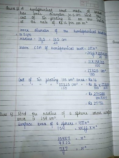 Class 9 Maths | Chapter 13 | Exercise - 13.4