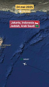 1.7M views · 19K reactions | Indonesia ✈️ Arab Saudi Operator : Saudia #rutepesawat #rutepenerbangan #bandara #bandarainternasional #pesawatterbang #traveling #travel #airport #Airlines #aircraft #internationalairport #aviation #planespotting #airlines #jakarta #jeddah #saudia #haji2025 | Sulkifli | Facebook